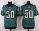 nike philadelphia eagles #50 alonso elite green jerseys