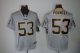 nike nfl pittsburgh steelers #53 pouncey elite grey [lights out]