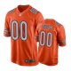 Chicago Bears #00 Custom Orange Nike Game Jersey - Men's