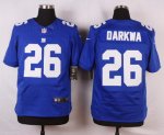 nike new york giants #26 darkwa blue elite jerseys