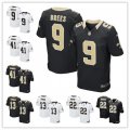 Football New Orleans Saints All Players Stitched Elite Jerseys