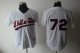 Baseball Jerseys chicago white sox #72 fisk 1990 m&n white