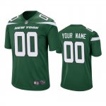 New York Jets Custom Green 2019 Game Jersey - Men's