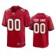 Tampa Bay Buccaneers Custom Red 2020 Game Jersey