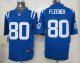 nike nfl indianapolis colts #80 fleener blue jerseys [nike limit
