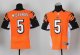 nike nfl cincinnati bengals #5 mccarron elite orange jerseys