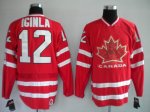Hockey Jerseys team canada #12 iginla 2010 olympic red