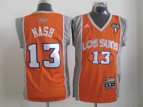 nba jerseys phoenix suns #13 nasu orange(latin night)jersey