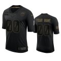 Los Angeles Chargers Custom Black 2020 Salute to Service Limited Jersey
