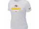 Women Kansas City Chiefs White T-Shirt