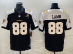Men's Dallas Cowboys #88 CeeDee Lamb Blue Gold Thanksgiving FUSE Vapor Limited Stitched Jersey