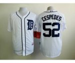 mlb jerseys detroit tigers #52 cespedes white