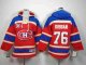 youth nhl montreal canadiens #76 subban blue-red [pullover hoode