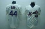 Baseball Jerseys new york mets #44 bay white(blue strip)cool bas