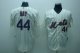 Baseball Jerseys new york mets #44 bay white(blue strip)cool bas