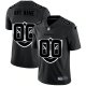 Las Vegas Raiders Custom Team Logo Dual Overlap Limited Black Jersey
