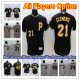 Baseball Pittsburgh Pirates All Players Option Stitched Flex Base Jersey