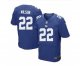 nike nfl new york giants #22 wilson elite blue jerseys