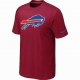 Buffalo Bills sideline legend authentic logo dri-fit T-shirt red