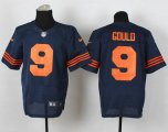 nike nfl chicago bears #9 gould elite blue [number orange]
