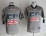 nike nfl oakland raiders #52 mack grey [Elite USA flag fashion s