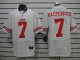 nike nfl san francisco 49ers #7 kaepernick elite white jerseys