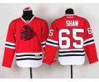 youth nhl jerseys chicago blackhawks #65 shaw red[the skeleton h