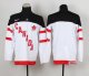 nhl team canada blank white jerseys [100th anniversary]