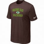 Green Bay Packers T-Shirts brown