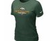 Women Danver Broncos Deep Green T-Shirt