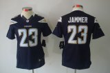 nike women nfl san diego chargers #23 jammer dk.blue [nike limit