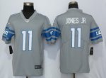 Men's NFL Detroit Lions #11 Marvin Jones jr Nike Steel 2017 Color Rush Gray Limited Jerseys