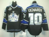 nhl los angeles kings #10 richards black and blue [2012 stanley
