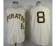 mlb pittsburgh pirates #8 stargell cream jerseys [1962 m&n]