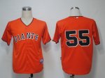 Baseball Jerseys san francisco giants #55 lincecum orange(2011 c