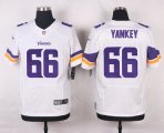 nike minnesota vikings #66 yankey white elite jerseys