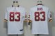 nike nfl washington redskins #83 davis white jerseys [game]