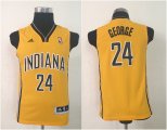 youth nba indiana pacers #24 george yellow [revolution 30]