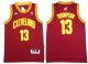 nba cleveland cavaliers #13 thompson red [revolution 30]