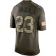 nike cleveland browns #23 haden army green salute to service lim