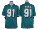 nike nfl miami dolphins #91 wake green jerseys [nike limited]
