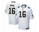 nike nfl new orleans saints #16 lance moore white [game]