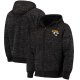 Football Jacksonville Jaguars G III Sports By Carl Banks Discovery Sherpa Full Zip Jacket Heathered Black