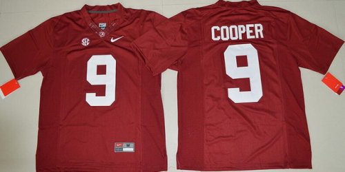 Men\'s Alabama Crimson Tide #9 Amari Cooper Red Limited Stitched College Football Nike NCAA Jersey