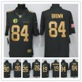 Football Pittsburgh Steelers All Players Option Anthracite Salute To Service Limited Jersey
