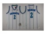 nba Charlotte Hornets #2 johnson white 2016 new jerseys [stripe]