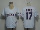 Baseball Jerseys texas rangers #17 cruz white(cool base)