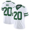 #20 New York Jets Breece Hall Legacy White Vapor F.U.S.E. Limited Stitched Jersey