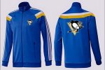 NHL jerseys Pittsburgh Penguins Zip Jackets Blue-2