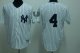 Baseball Jerseys new york yankees #4 lou gehrig white(2009 logo)